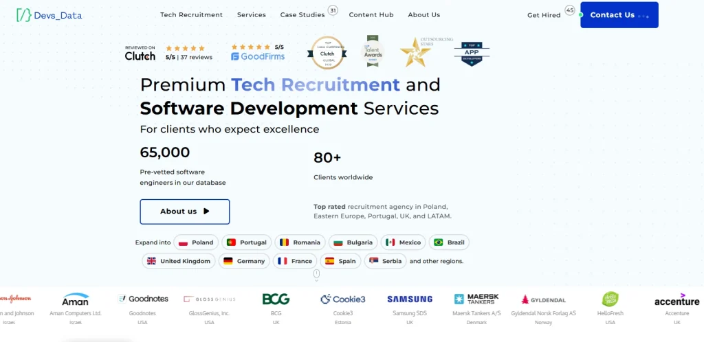 DevsData IT recuiruter company