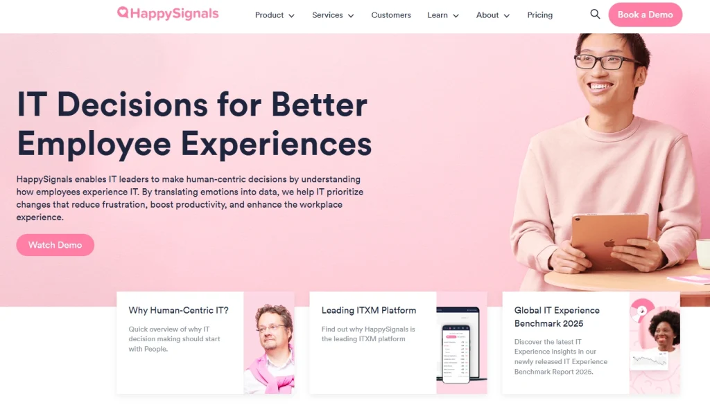 HappySignals is a startup founded in Helsinki