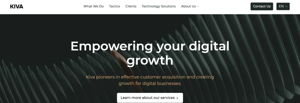 Kiva Helsinki is a new type of digital agency