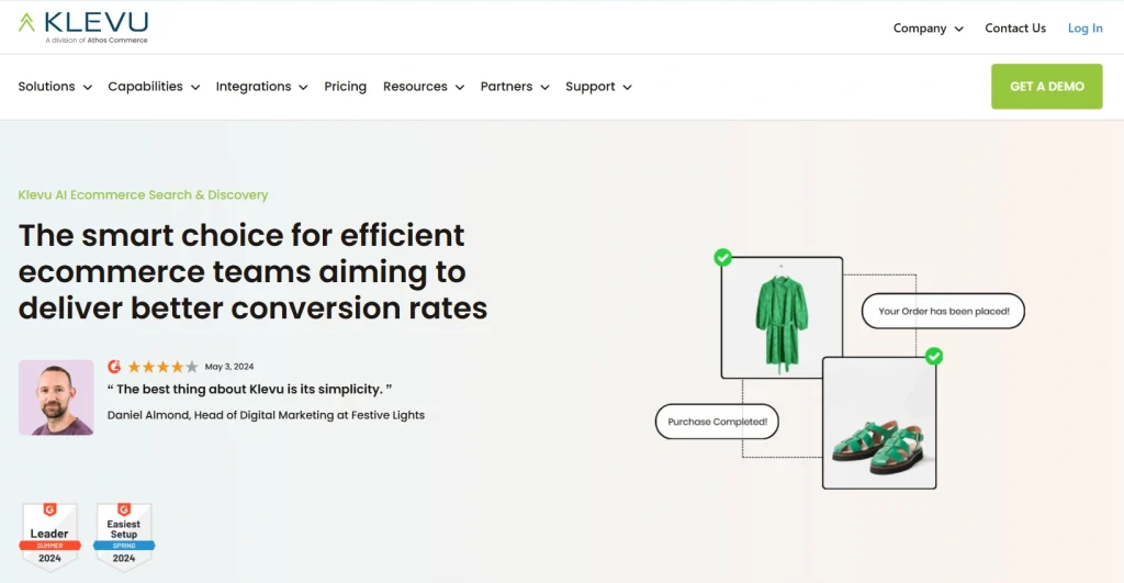 Klevu for ecommerce platform