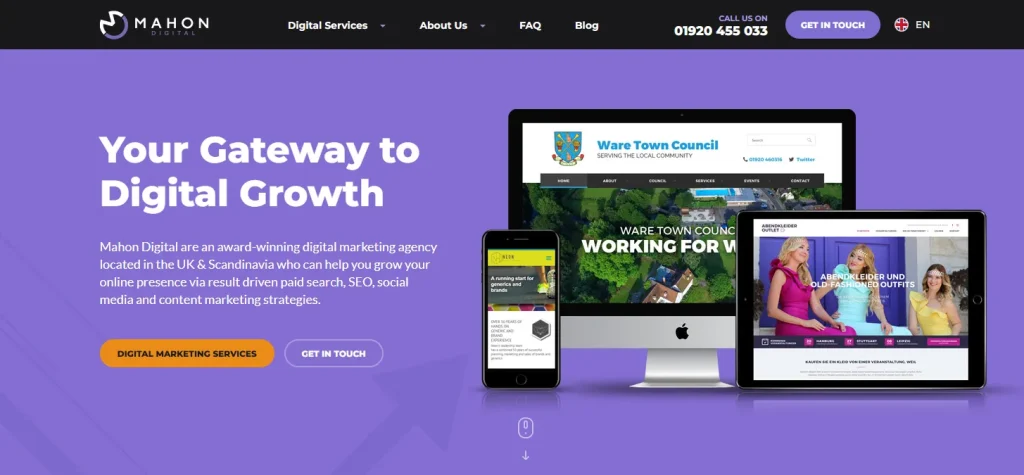 Mahon Digital Marketing Ltd