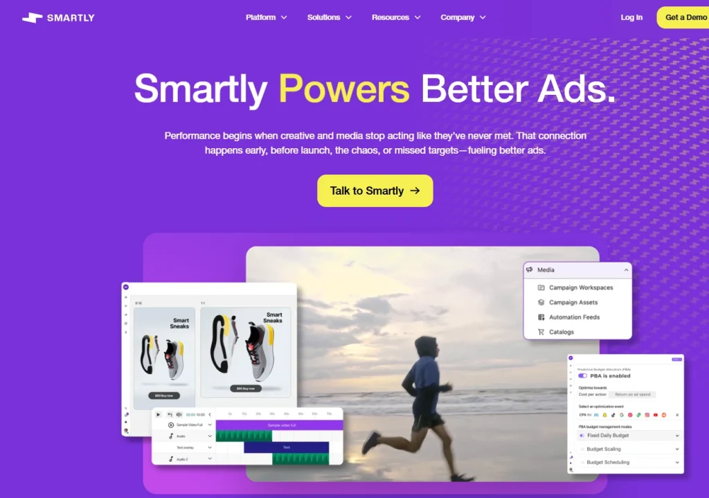 Smartly.io automatic social ads
