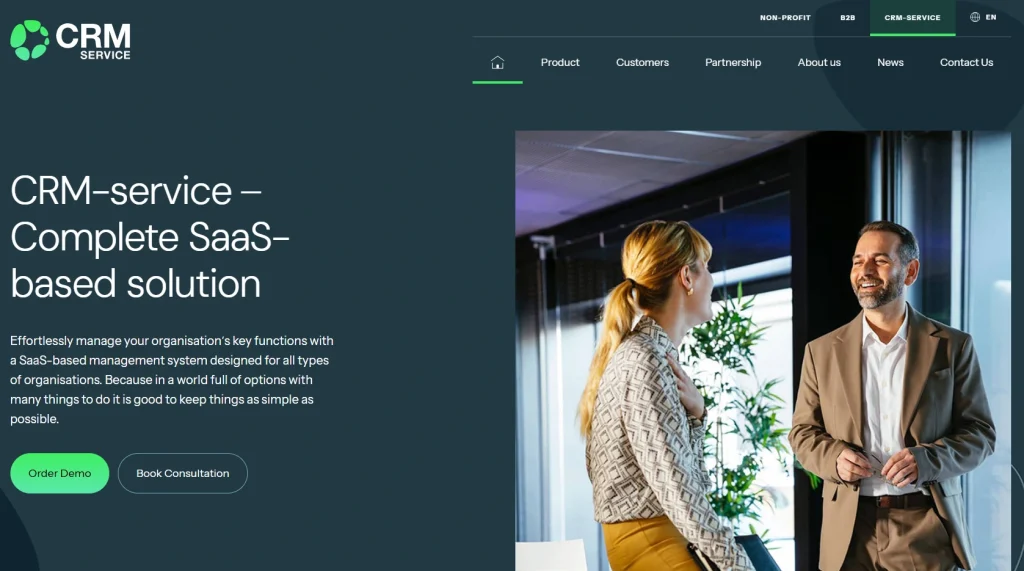 CRM-Service- SaaS-based CRM solution