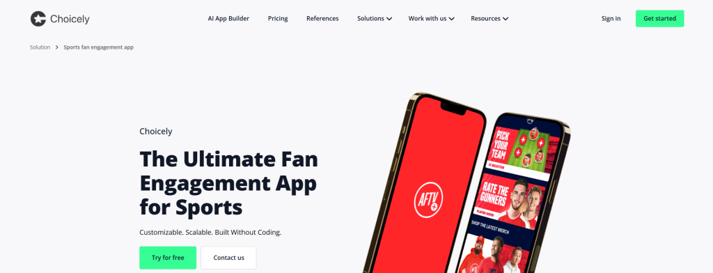 Choicely - Sports Fan Engagement App