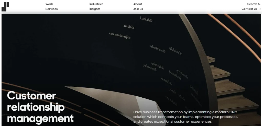 Solita CRM- Finnish digital transformation company