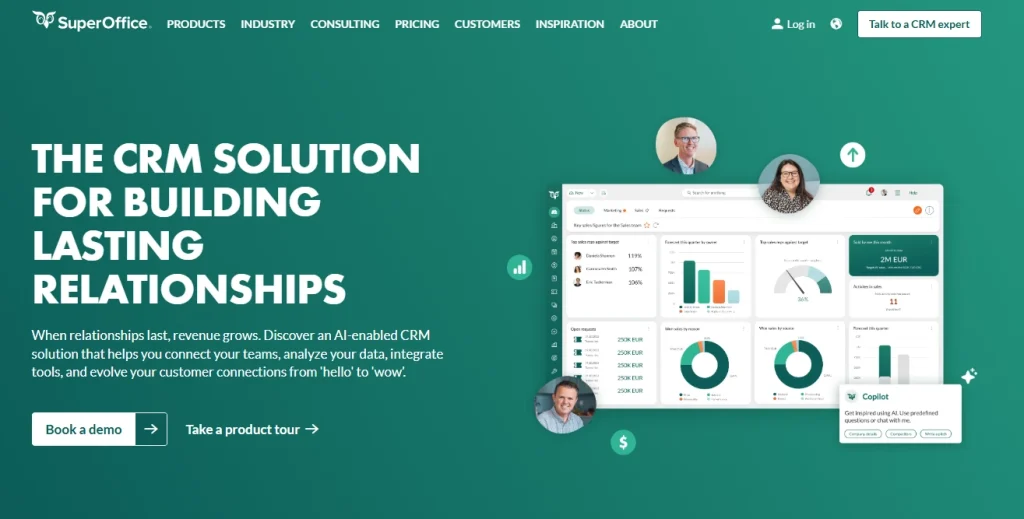 SuperOffice CRM- cloud-based CRM solution