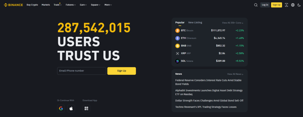 Binance - Crypto Exchange