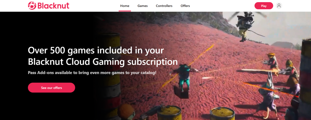 Cloud Gaming Service - Blacknut