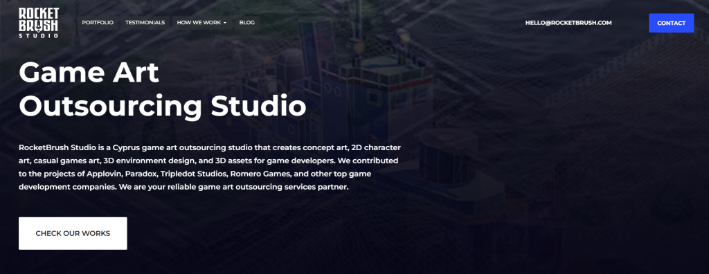 Game Art Outsourcing Studio - RocketBrush Studio