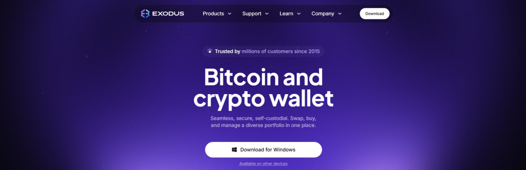 Exodus Wallet - Crypto Wallet