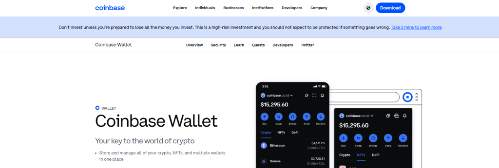 Coinbase Wallet - Crypto Wallet