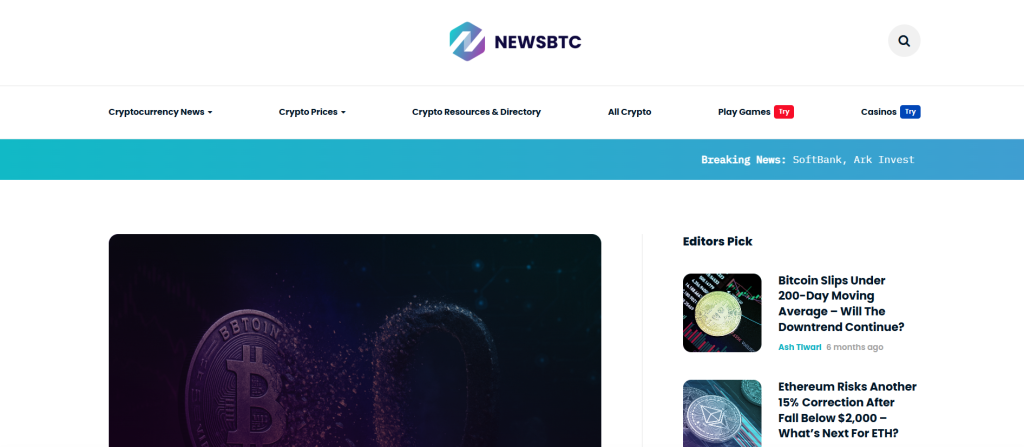 Crypto News Source - NEWSBTC