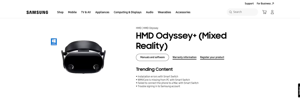 Samsung Odyssey+