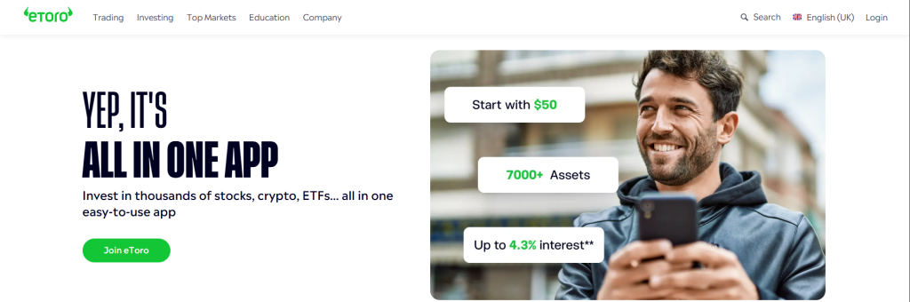 eToro - Crypto Exchange