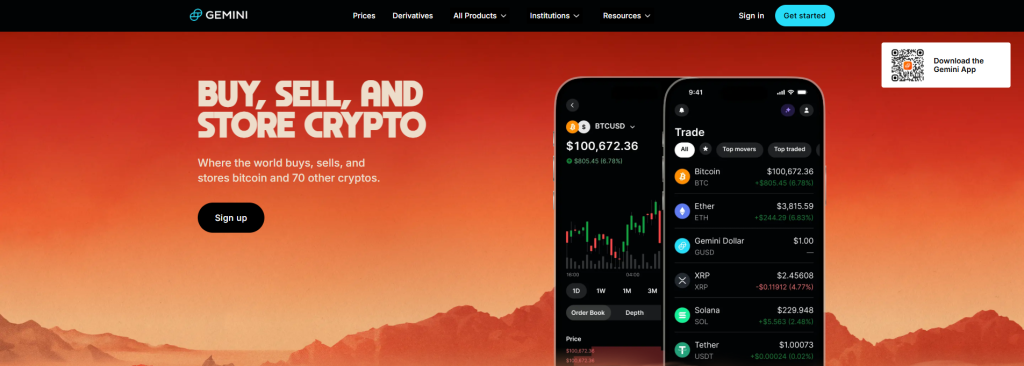 Gemini - Crypto Exchange