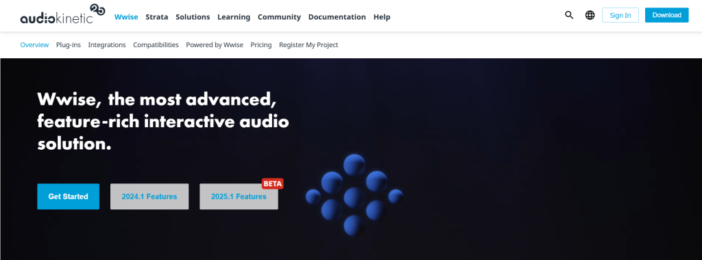 Game Audio Tool - Wwise