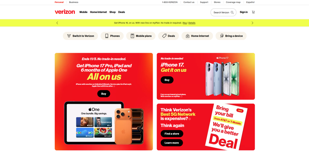 Gaming ISPs - Verizon