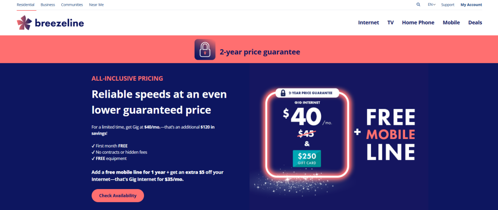Gaming ISPs - Breezeline