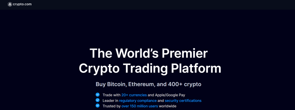 CEX-alustaa - Crypto.com