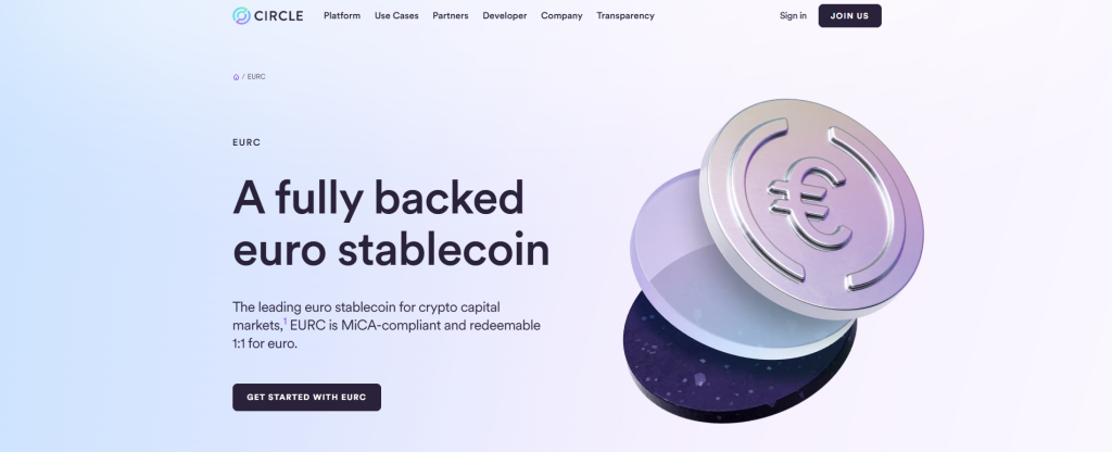 stablecoinia - EURC (eurokolikko)