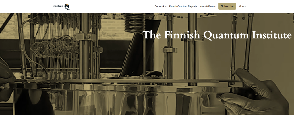 kvanttilaskennan projektit - InstituteQ (Aalto, VTT, University of Helsinki)