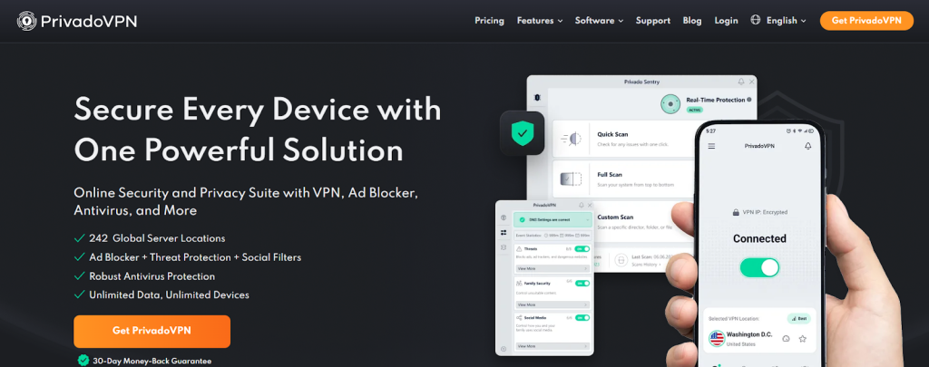 VPN kryptokauppaan ilman KYC-vaihtoehtoja - PrivadoVPN