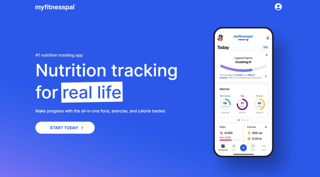 parasta kuntoilusovellusta - MyFitnessPal