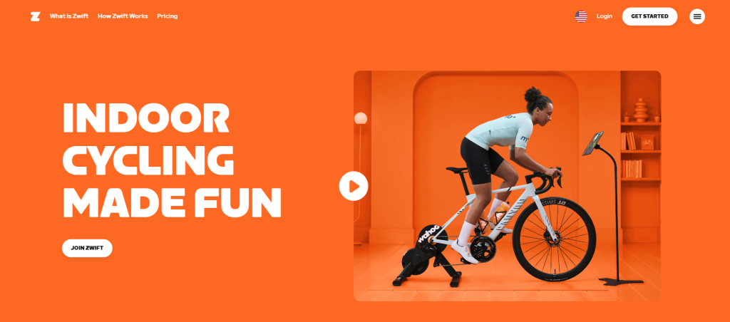 parasta kuntoilusovellusta - Zwift