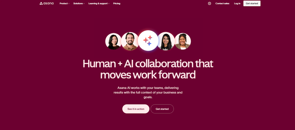 Parhaat AI-pohjaiset työkalut - Asana AI