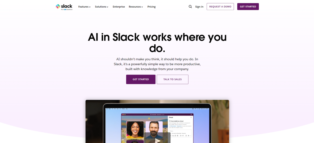 Parhaat AI-pohjaiset työkalut - Slack AI