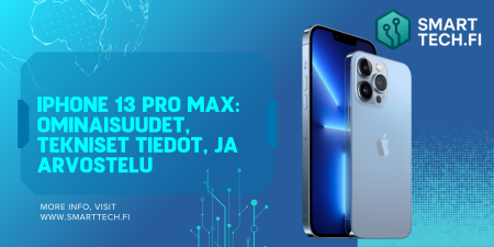 iPhone 13 Pro Max: Ominaisuudet, tekniset tiedot, hinta ja arvostelu iPhone 13 Pro Max