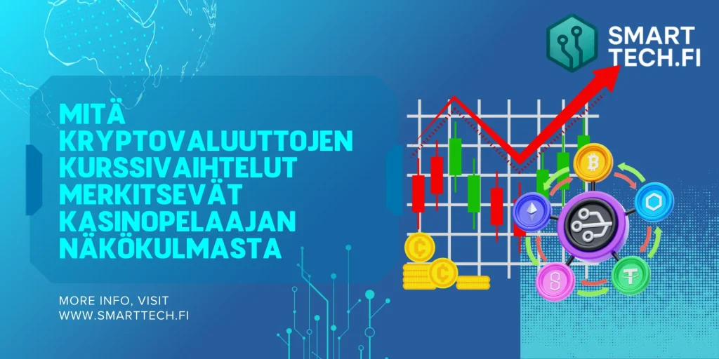 Mitä kryptovaluuttojen kurssivaihtelut merkitsevät kasinopelaajan näkökulmasta Mitä kryptovaluuttojen kurssivaihtelut
