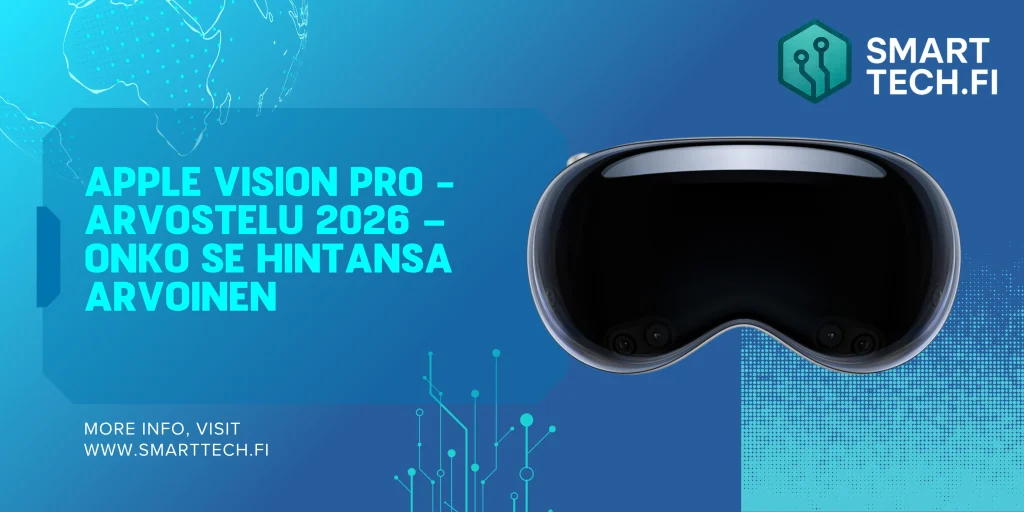 Apple Vision Pro arvostelu 2026 – Onko se hintansa arvoinen? Apple Vision Pro arvostelu